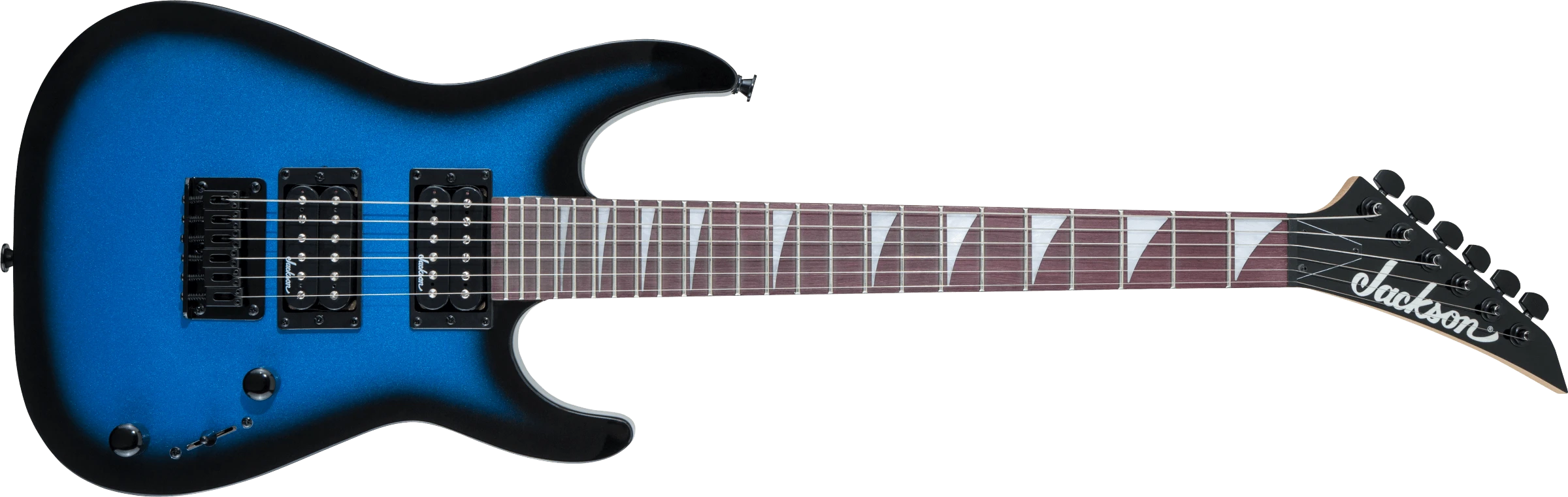 Jackson Minion Dinky JS1X metallic blue burst